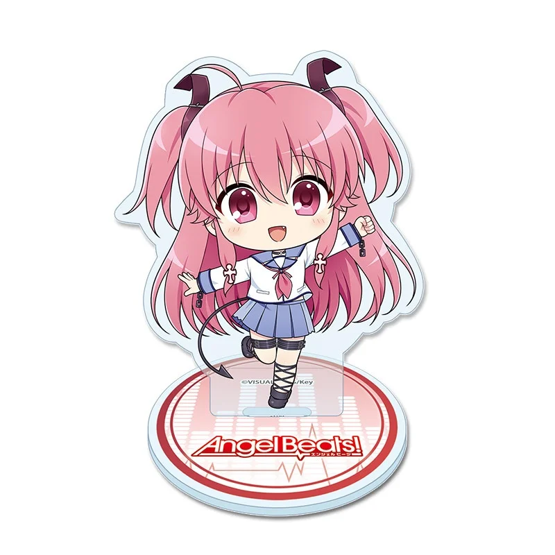 Фото Planetarian × Angel Beats! Очаровательная акриловая подставка для фигурок 10 см, игрушка для косплея, подарок на день рождения, украшение, брелок №3