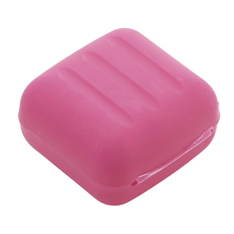 Портативная Маленькая Большая Одноцветная Мыльница Для Путешествий На Открытом