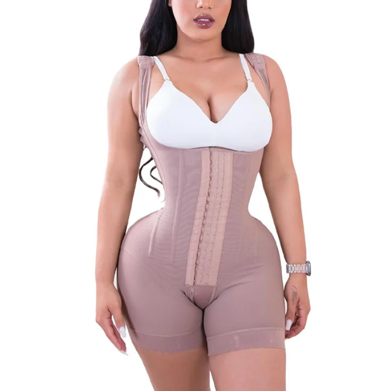 Women's High Double Compression Garment Tummy Control Adjustable Skims BBL Post Op Surgery Supplie Fajas Colombianas