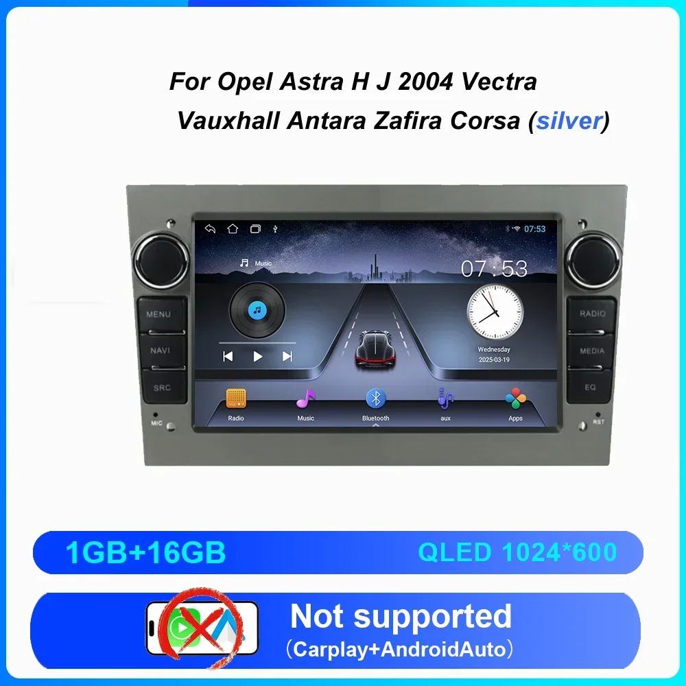 

Автомобильный радиоприемник мультимедиа для Opel Astra H J 2004 Vectra Vauxhall Antara Zafira Corsa C D Vivaro Meriva Veda Wireless CarPlay Auto 4G