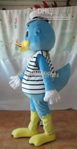 Новинка костюм-талисман для взрослых с изображением утки на Хэллоуин Рождество