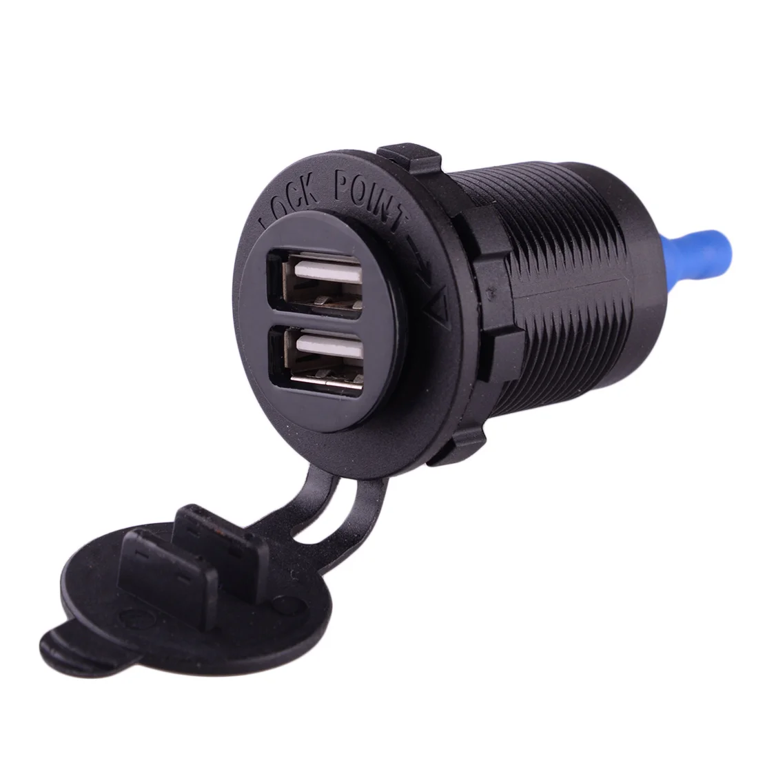 

Универсальное зарядное устройство с двумя USB-портами, 12 В, 2,1 А