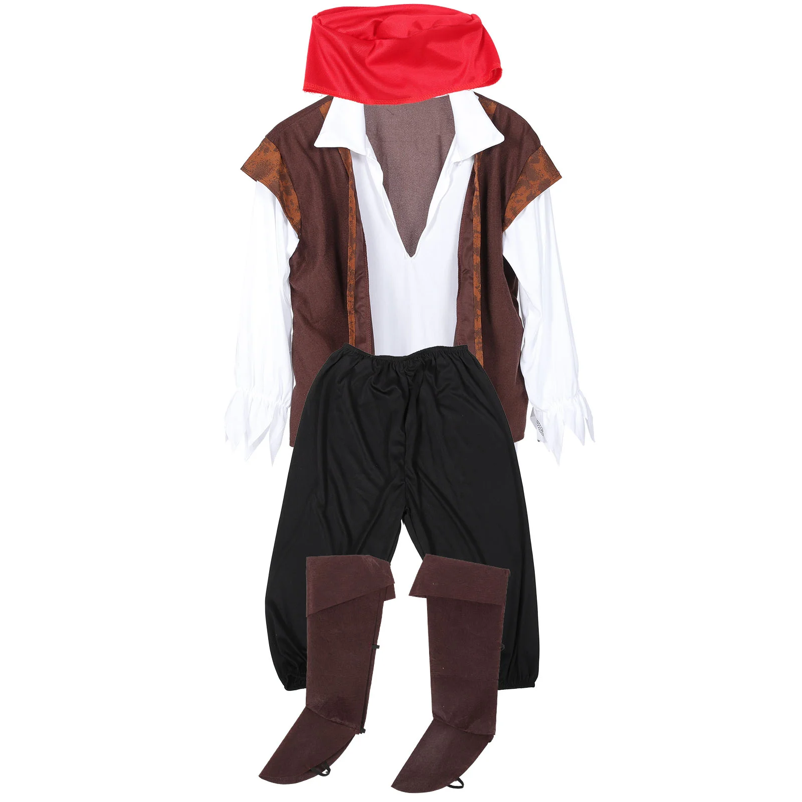 

1 Set Halloween Costume Mens Halloween Costumes For Men Prop Performance Cosplay Pirate Supplies Role Play Costumes