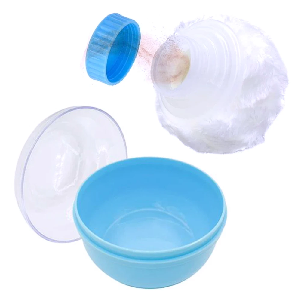 Дорожная портативная пуховка для макияжа детей с держателем рук Косметика после