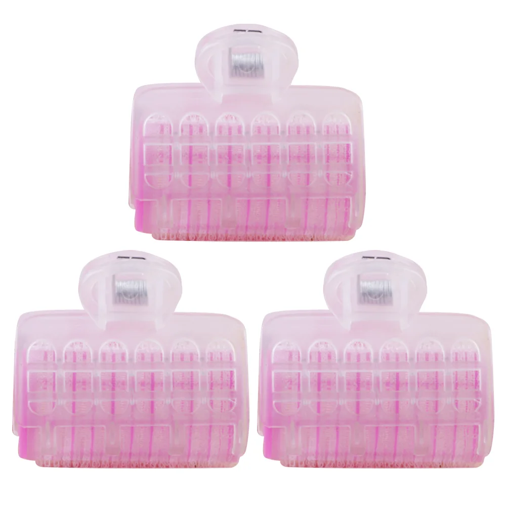 Hair Rollers Curlers Curling Salon Sticky Tools Rods Sleeping Hairdressing Curler Grip Vented Adhesive Roller Cling Holding Self