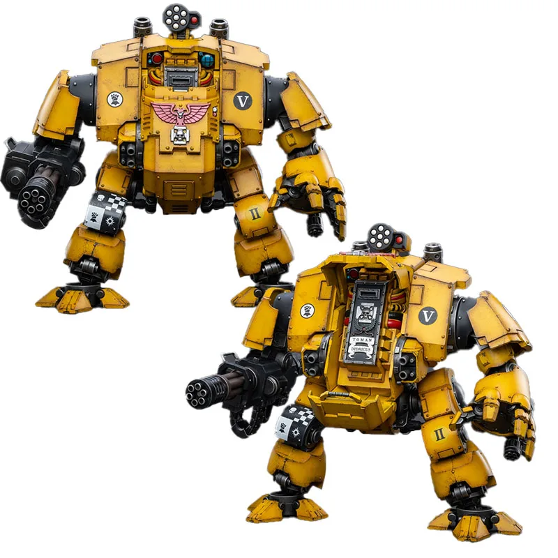 

In Stock 100% Original JOYTOY 1/18 WARHAMMER 40k Imperial Fists Redemptor Dreadnought 29.8cm Action Anime Figure Model Toys Gift
