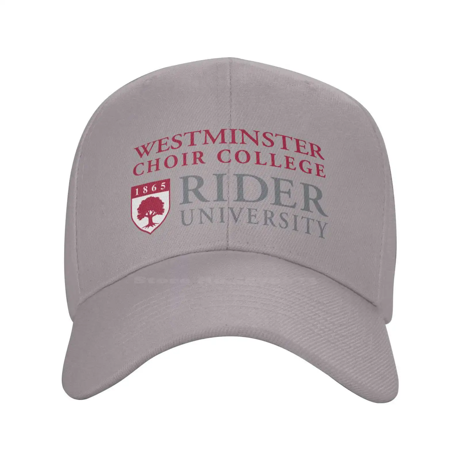 

Rider University Logo Fashion quality Denim cap Knitted hat Baseball cap