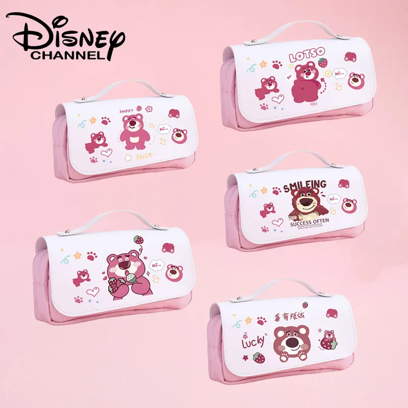 Case Large Capacity Pencil Box Kawaii Double Layer Pen Bag P