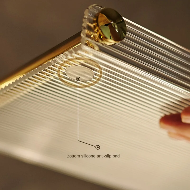 Роскошная акриловая полка для поддонов ванн стол ванной Caddy поддон душа