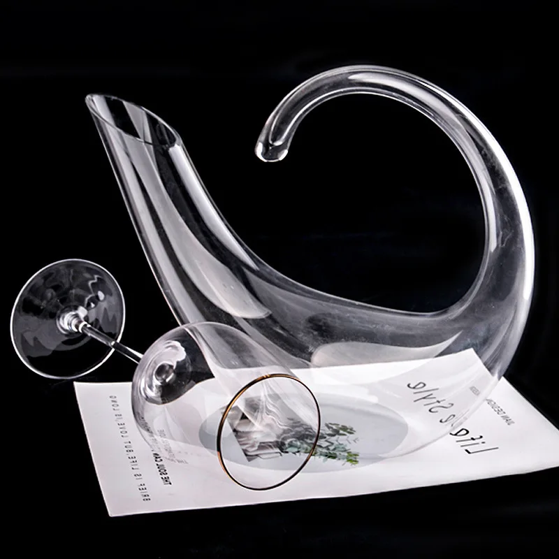 

lead-free Decanter crystal red decanter wine set