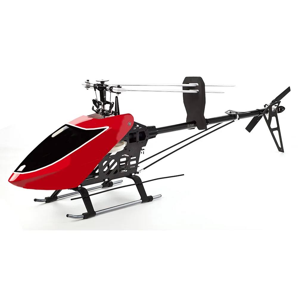 GARTT 550 Flybar FBL Flybarless  6CH 3D Helicopter with Glass Fiber Main blade and canopy for Align trex 550 KIT