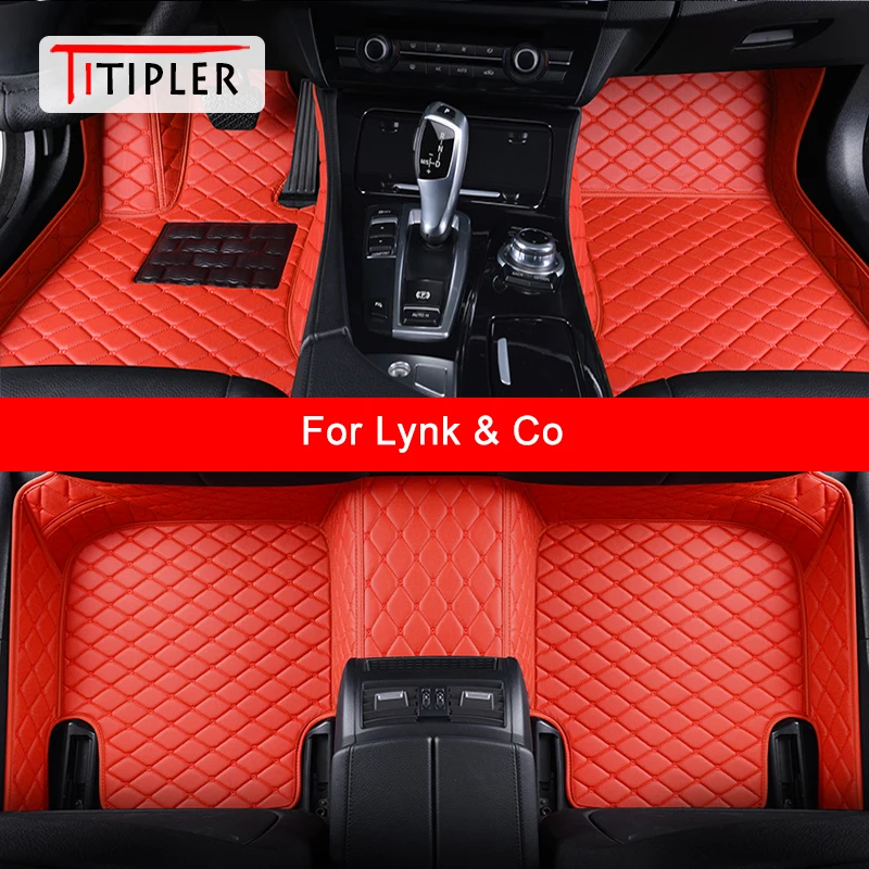 

TITIPLER Custom Car Floor Mats For Lynk & Co 01 02 03 05 06 09 Auto Accessories Foot Carpet
