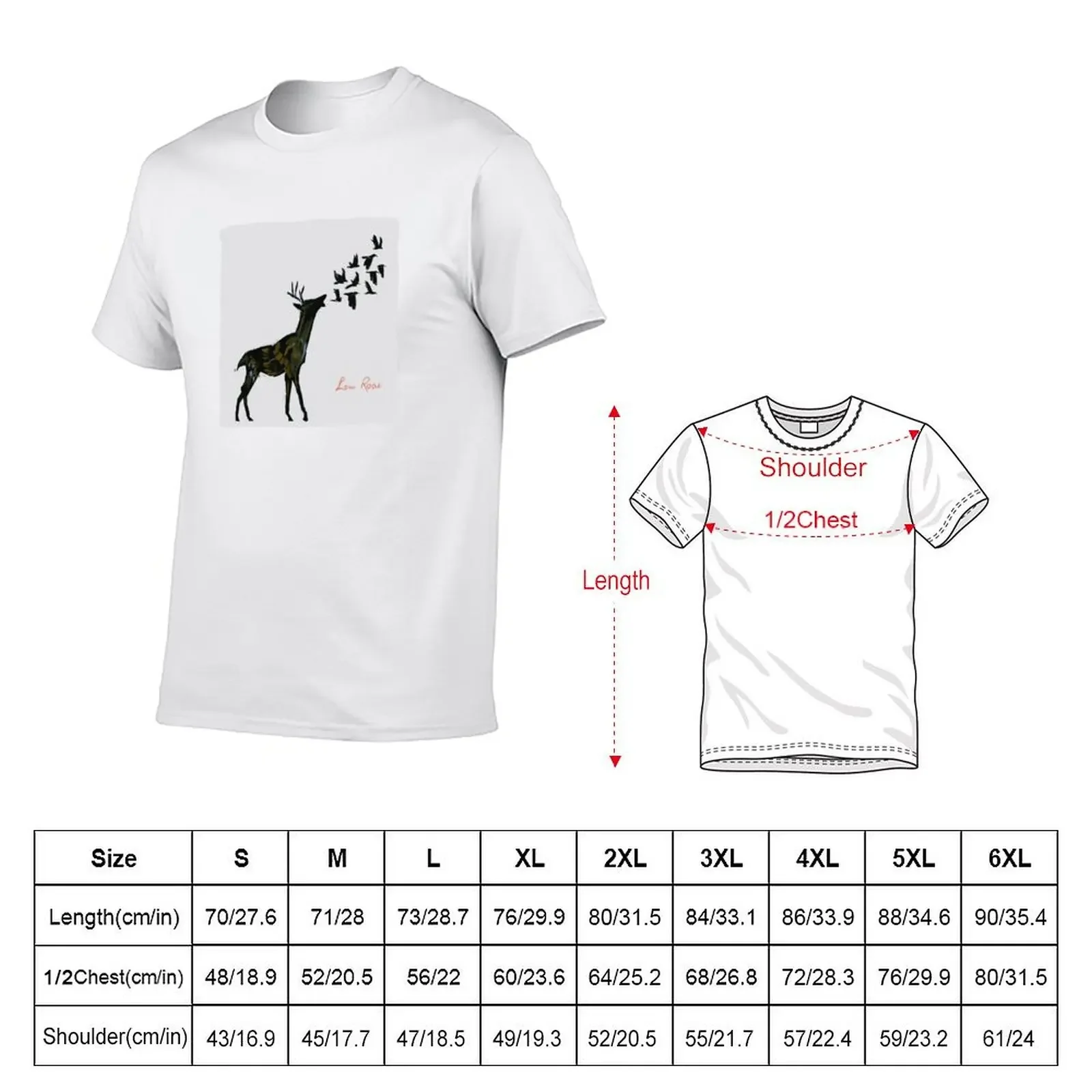 Футболка с изображением обложки альбома низким ревесом модные рубашки больших