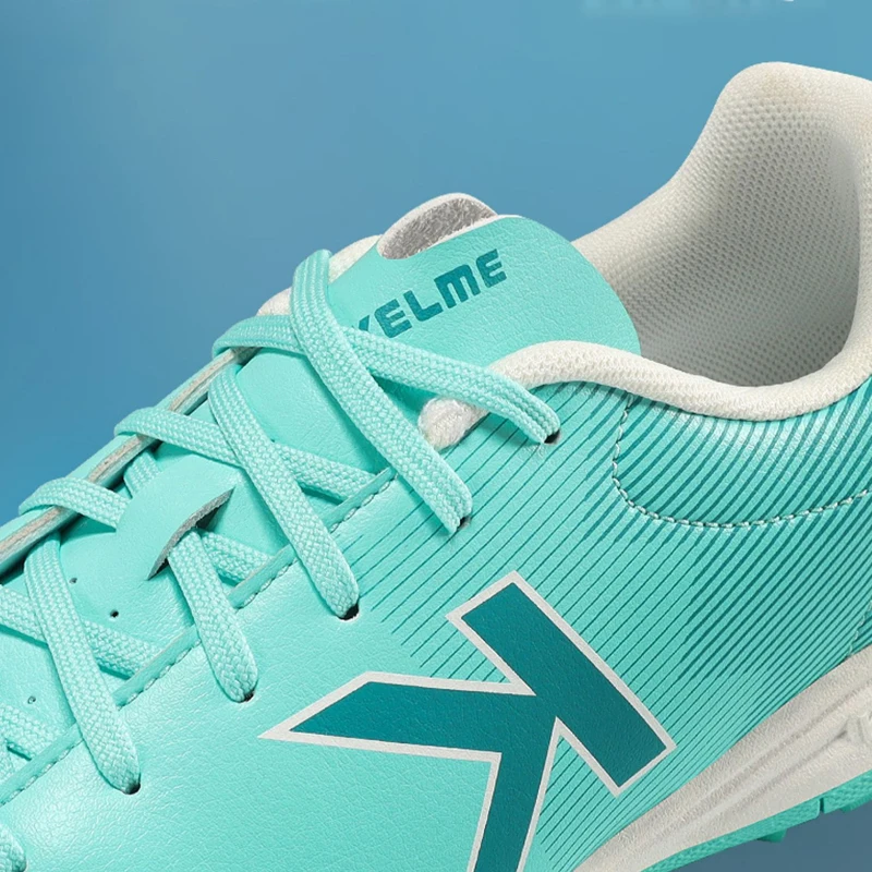KELME Football Shoes Children's Football Training Shoes TF Grass Non-slip Parent-child Sneakers Professional Men's Soccer Shoes