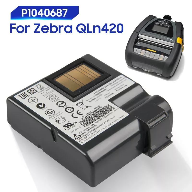 

Replacement Battery For Zebra QLn420 P1040687 Genuine Battery 4900mAh