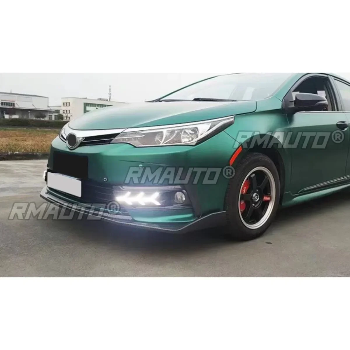 Передний бампер автомобиля Corolla разделитель губ диффузор спойлер защита бампера