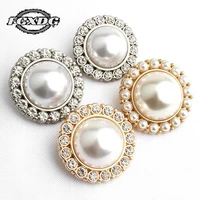 10pcs 152025mm fashion pearl buttons for clothing women diy sewing material sewing accessories buttons for coat jacket shirt