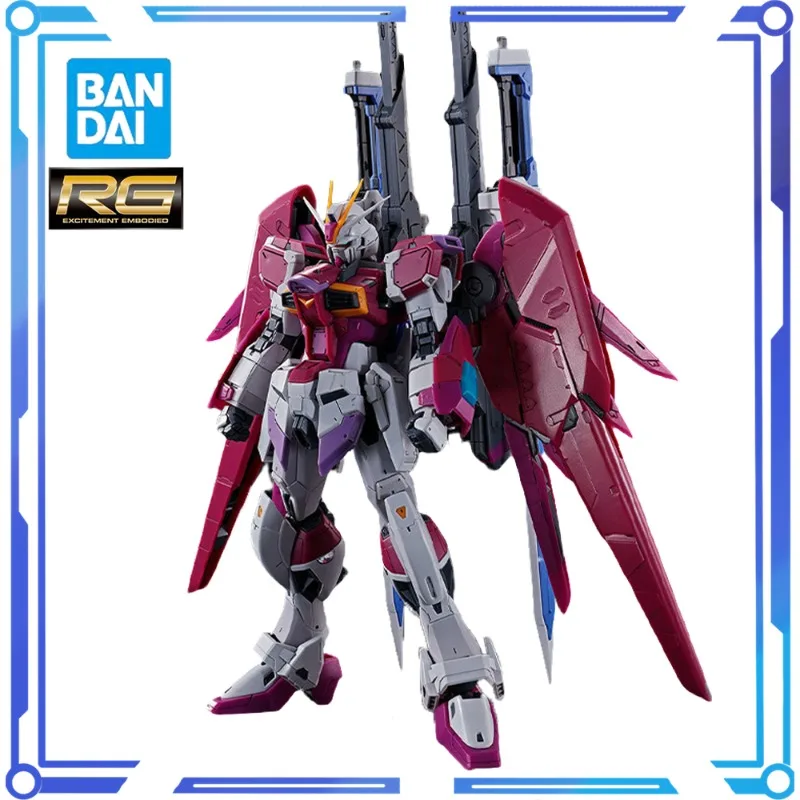 

RG 1/144 DESTINY IMPULSE GUNDAM Bandai Original Assembly Action Figure Model Toys Collectible Ornaments Anime Boy For Gift