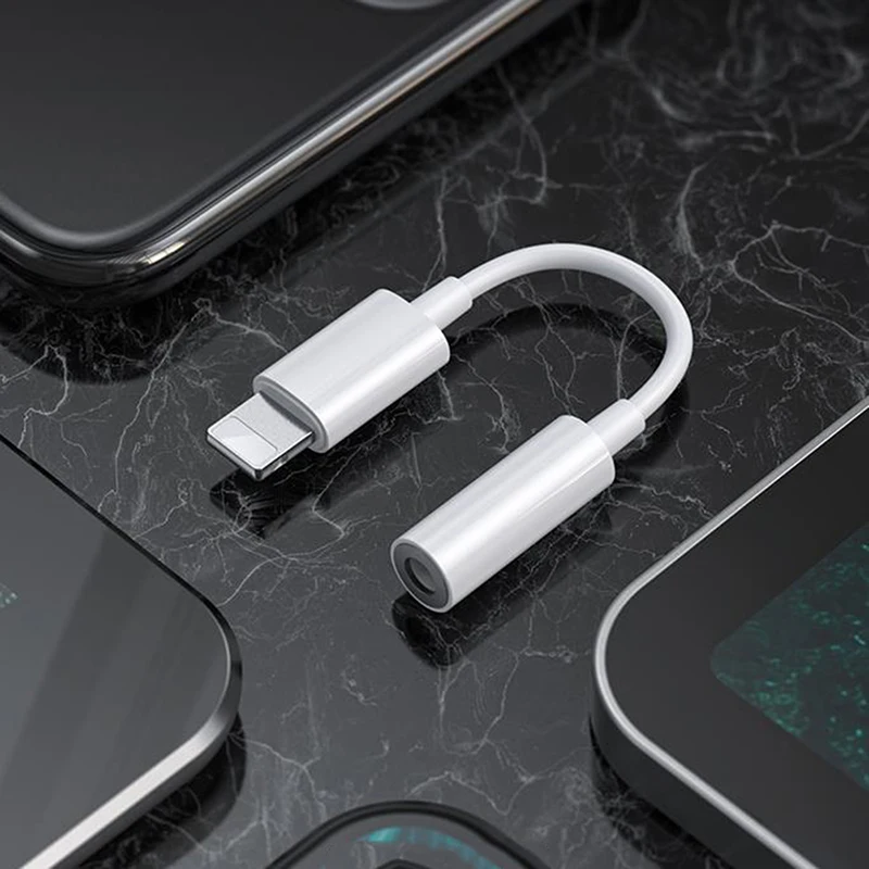 

Headphone Earphone Jack Audio Adapter Cables for Phone AUX Audio Earphone Converter for iPhone to 3.5mm Adapters Headphone