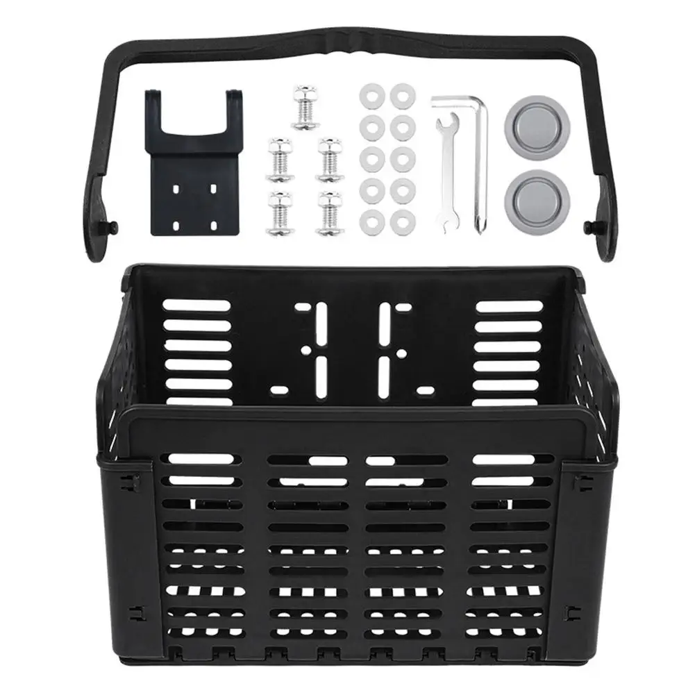 Передняя корзина для велосипеда складная подвесная хранения аксессуаров