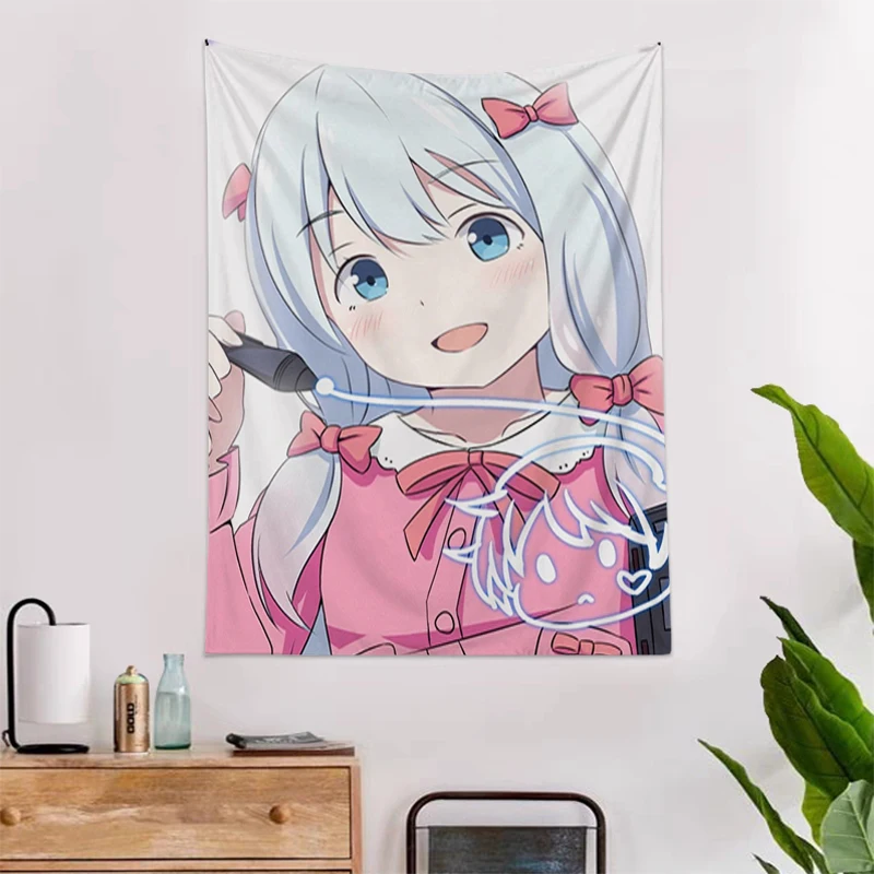 

Eromanga Sensei Wallpaper Tapestry Aesthetic Wall Decor Anime Girl Bedroom Decoration Home Headboards Room Kawaii Hanging Fabric
