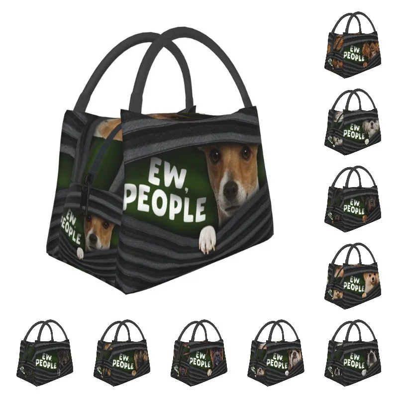 

Funny Jack Russell Dog Insulated Lunch Bags for Women Portable Cooler Thermal Bento Box Work Travel
