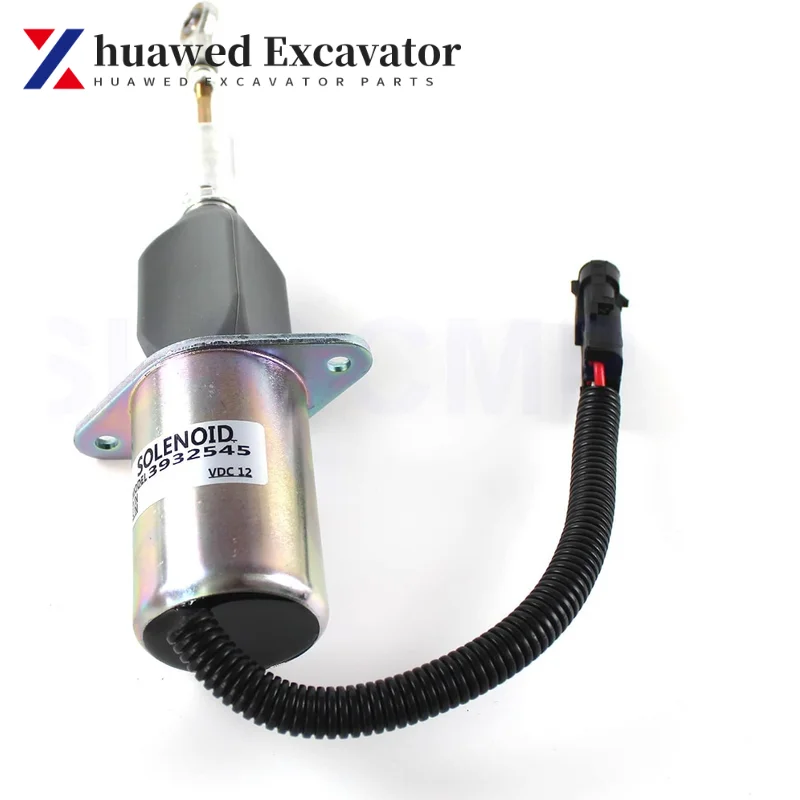 Соленоид отключения 3932545 SA-4639-12 12 В для дизельного двигателя Cummins