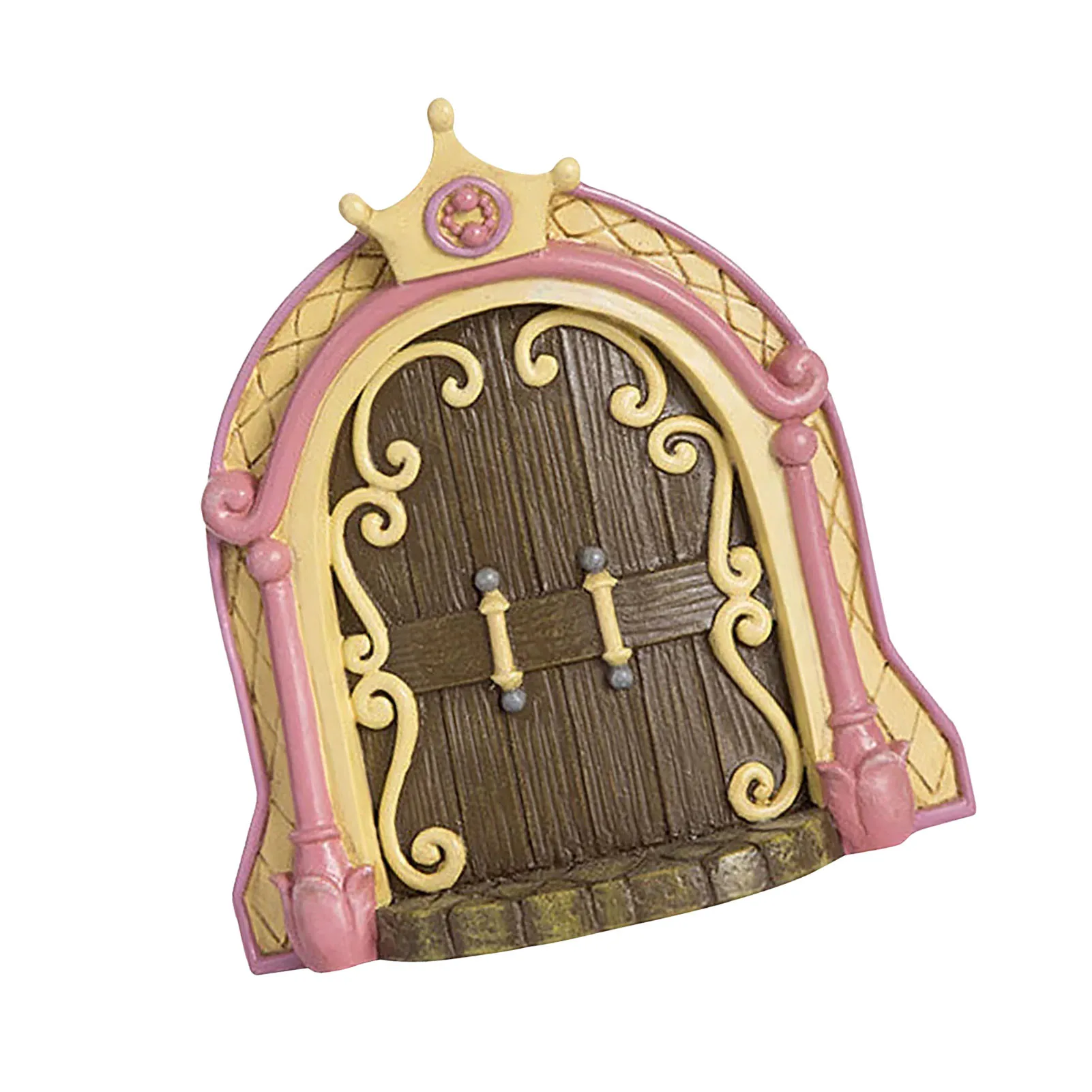 

Fairy Door Craft Fairy Doors Cabin Garden Ornaments Garden Miniatures Home Decor Mini Fairy Garden Door Garden Decor Fairy Doors