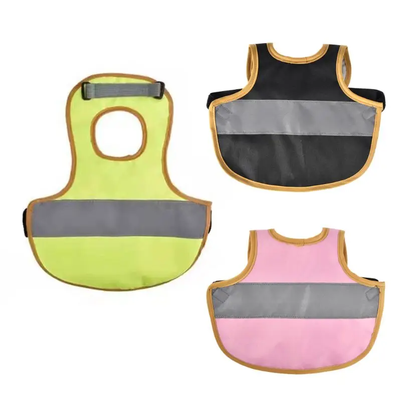 

Chicken Harness Reflective Vests Hen Size with Matching Belt Comfortable Breathable Small Size Suitable for Chicken Duck