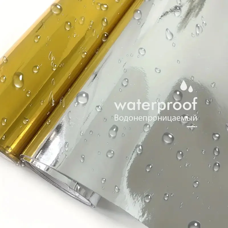 1 Шт. Растягивающаяся Золотая Автомобильная Пленка Меняющая Цвет ПВХ Авто