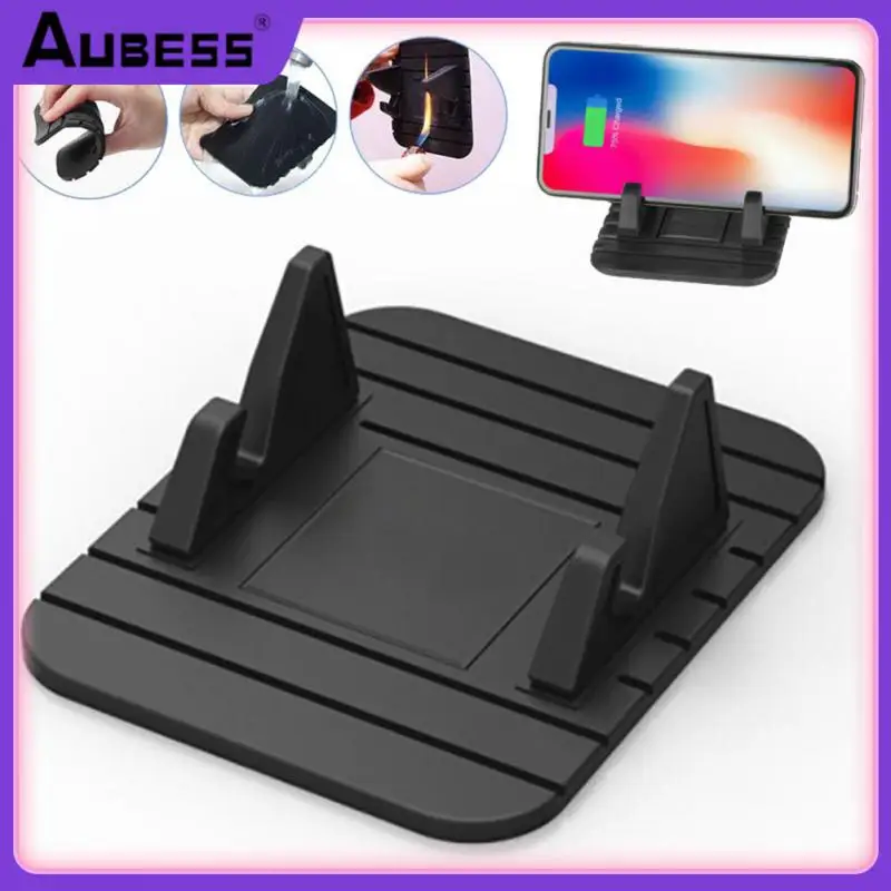 

Environmental Protection Dashboard Stand Mount Mini Creative Tablet Silicone Lazy Person Holder Silicone Universal Non-toxic