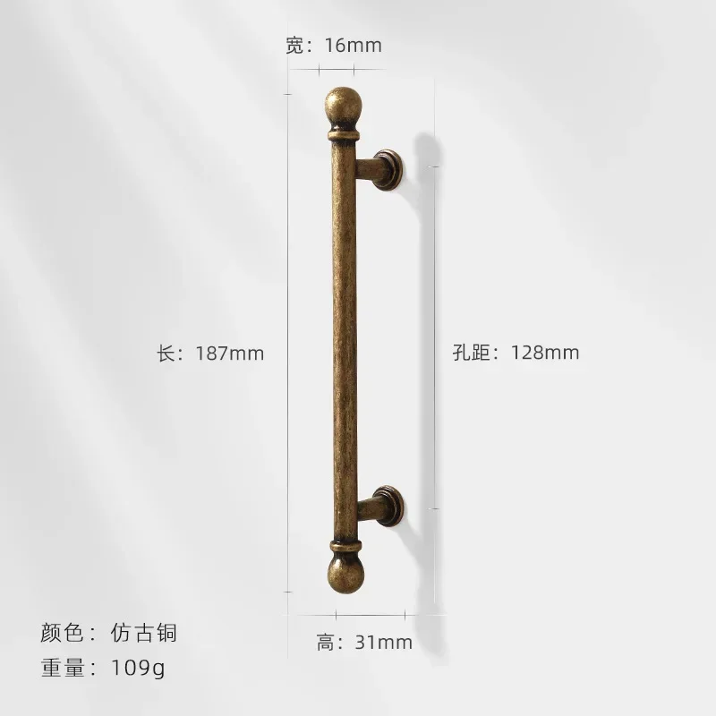 

Винтажные мебельные ручки из цинкового сплава, бронзовые