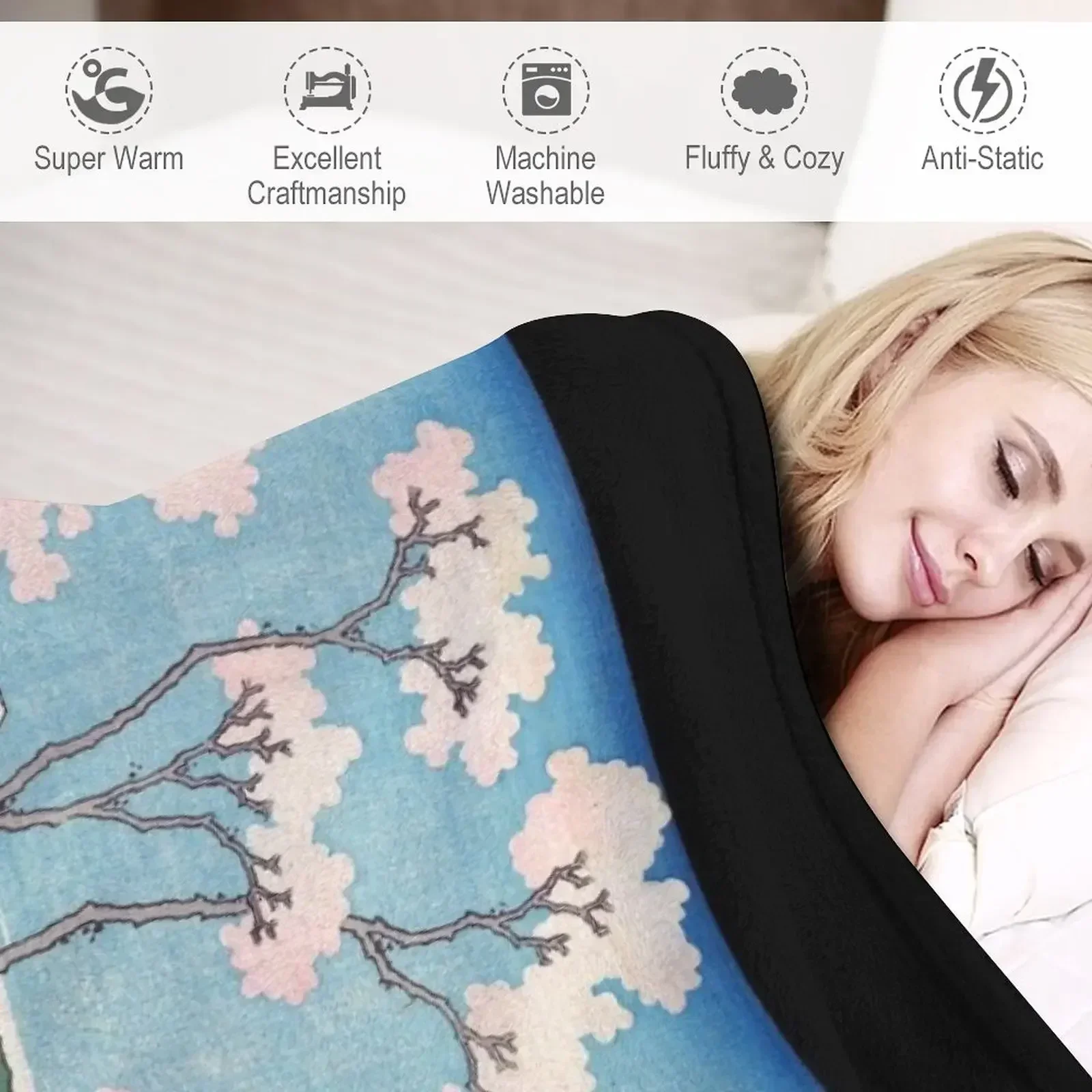 Фудзи из Gotenyama на Tō Cinaō в Shinagawa — Katsushika Hokusai Плед Спальный мешок кровать плед