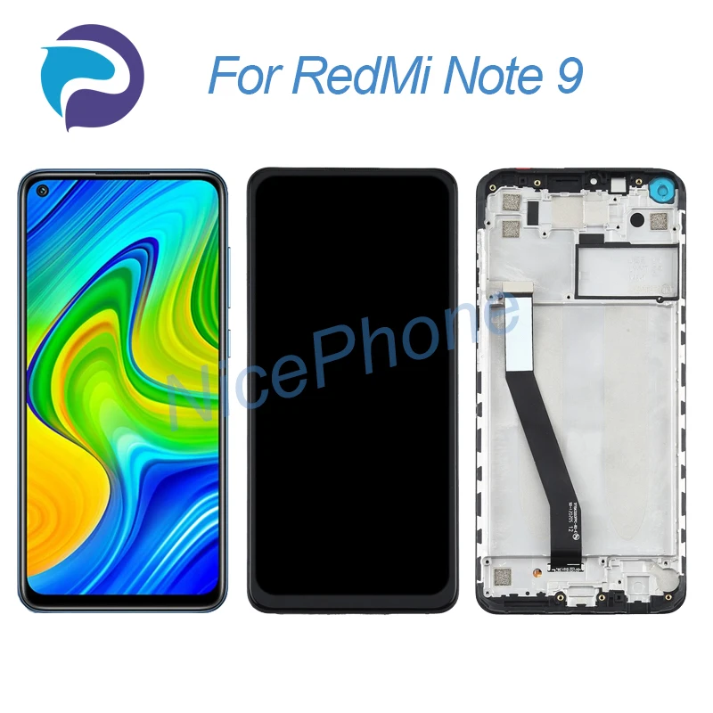 ЖК-экран с сенсорным дигитайзером для RedMi Note 9, дисплей 2340*1080 M2003J15SC, M2003J15SG, M2003J15SS для RedMi Note 9, ЖК-экран