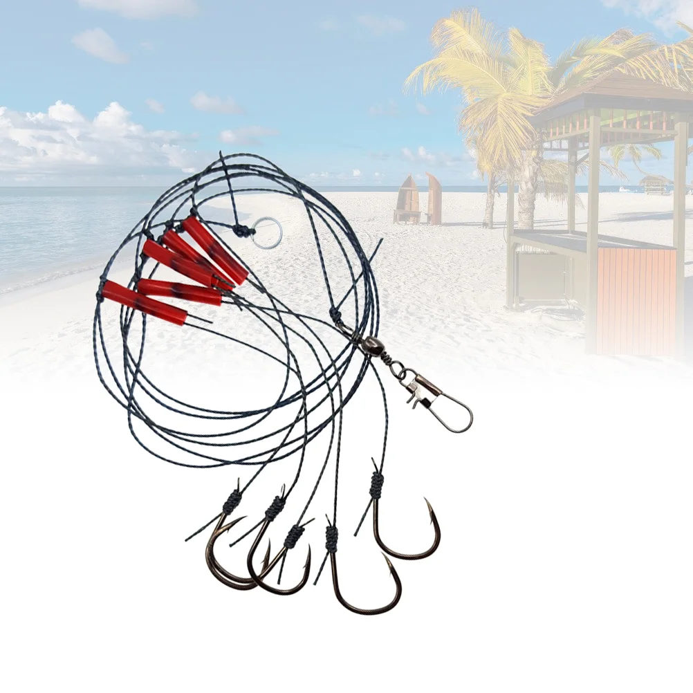 

1 Set of Fishing Hooks Carbon Steel Fishing Tackle Fly Fishing Hook Kit Set for Lake River Stream