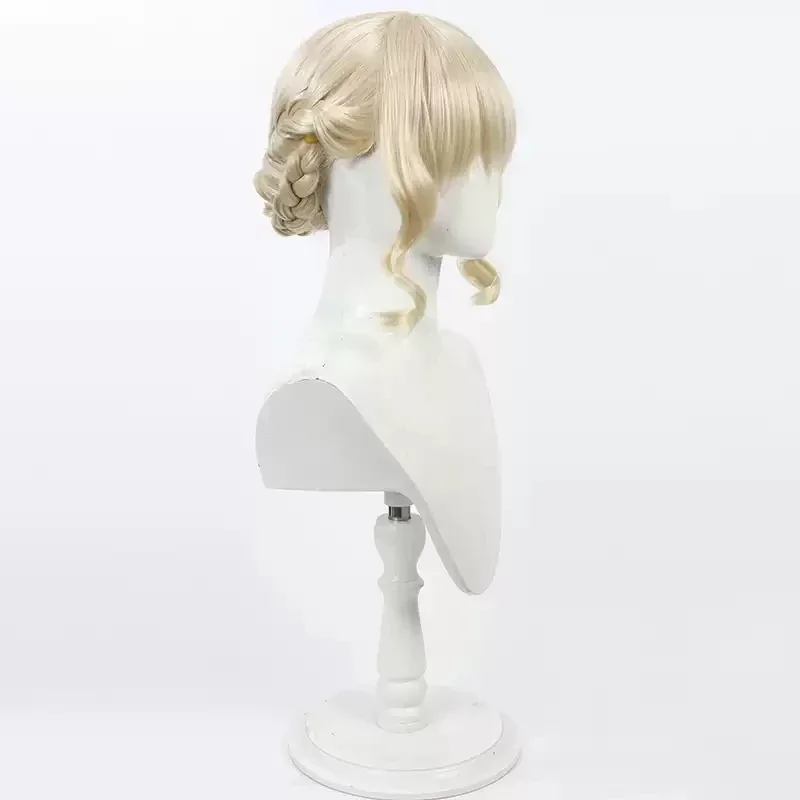 Аниме Delicious In Dungeon Thistle Косплей Парик Лоunatic Волшебник Золото Термостойкие