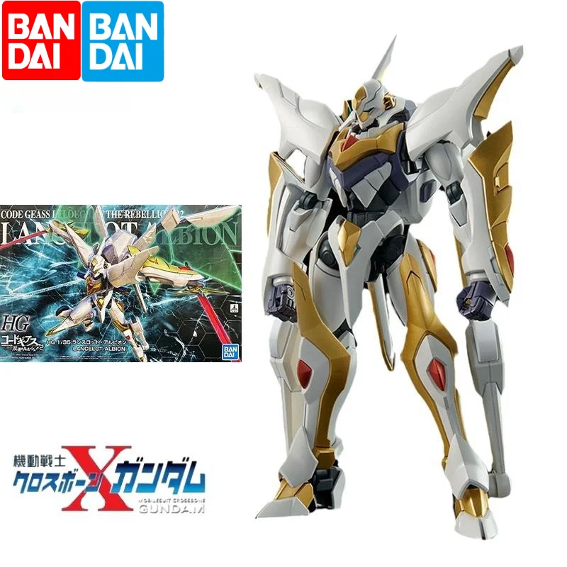

Женская Bandai Hg 1/35 аниме экшн-фигурка с кодом Geass в наличии Lancelot Albion коллекционные игрушки для детей