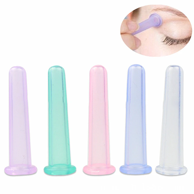 

1 pc Mini Silicone Chinese Cupping Cups Facial Massage Vacuum Cups Face Body Pain Relief Detox Chinese Medicine Cupping