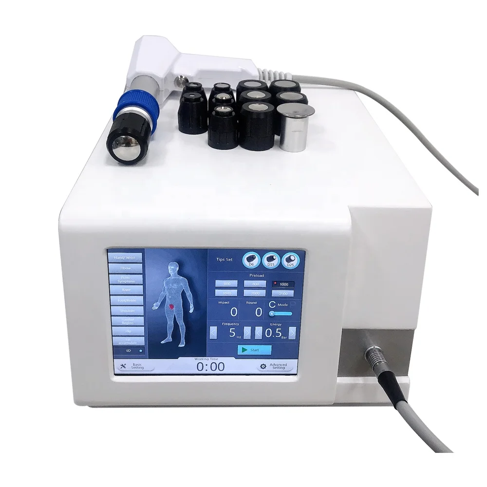 Cenmade professional physiotherapy pain relief ed shockwave machine shock wave therapy