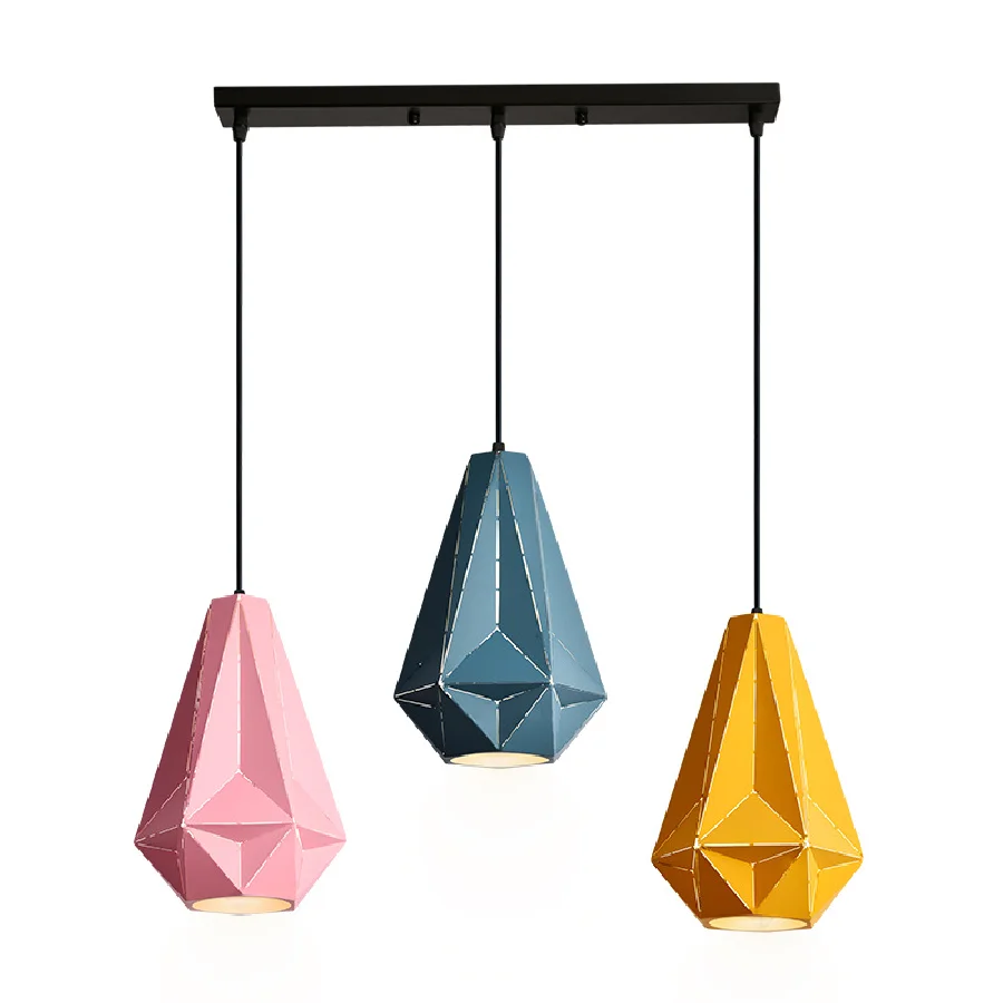 

Современный красочный подвесной светильник LukLoy, Подвесная лампа для фойе, обеденного стола, кладовой, спальни, гостиной, студии, кафе, бара