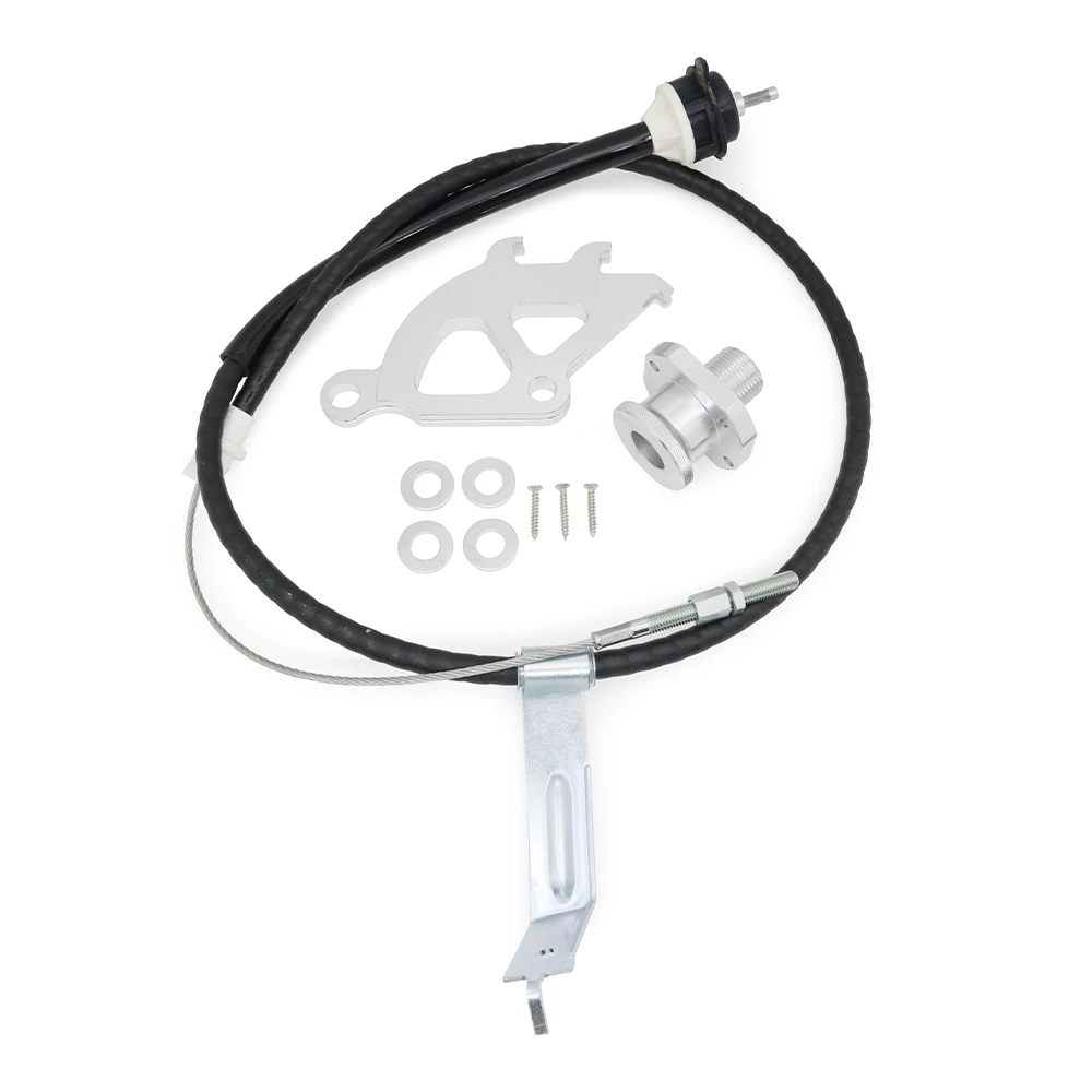 

Clutch Cable Kit & Firewall Adjuster Triple Hook Clutch Quadrant Kit For Ford Mustang 96-04 For Car Truck Tuning Part