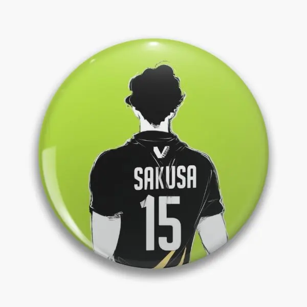 Sakusa Kiyoomi мягкая булавка на пуговицах для влюбленных милая женская брошь