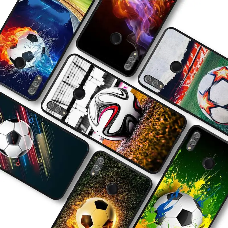 

Football soccer bal Phone Case For Huawei honor 10Lite 10i 20 8x 10 for Honor 9lite 9xpro Back Coque