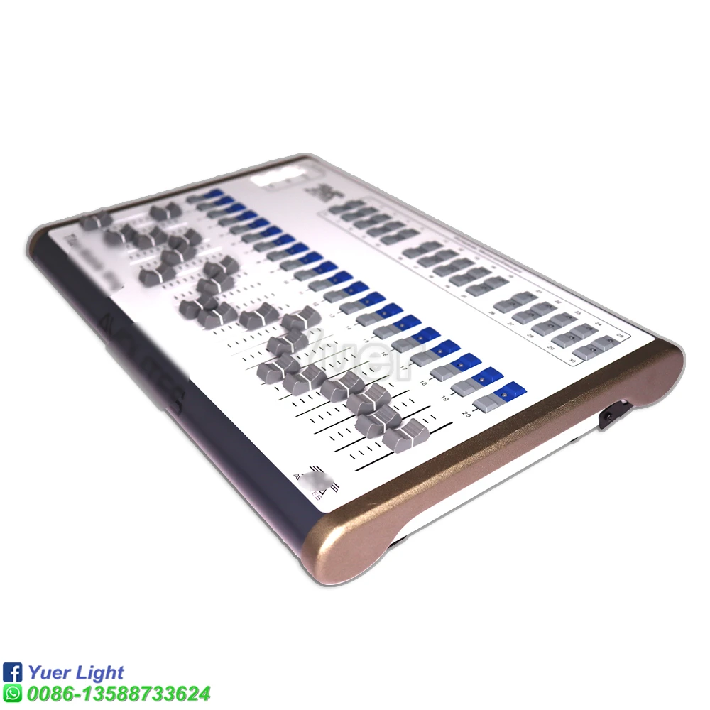 V16 версия сенсорный контроллер DMX мобильный Титан кварц консоль 192 Tiger Touch для