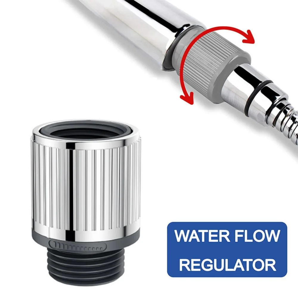

Useful Sprayer Shut-Off Switch ABS Portable Shower Head Arm Diverter Flow Regulator Shut-Off Valve Water Stop Valve
