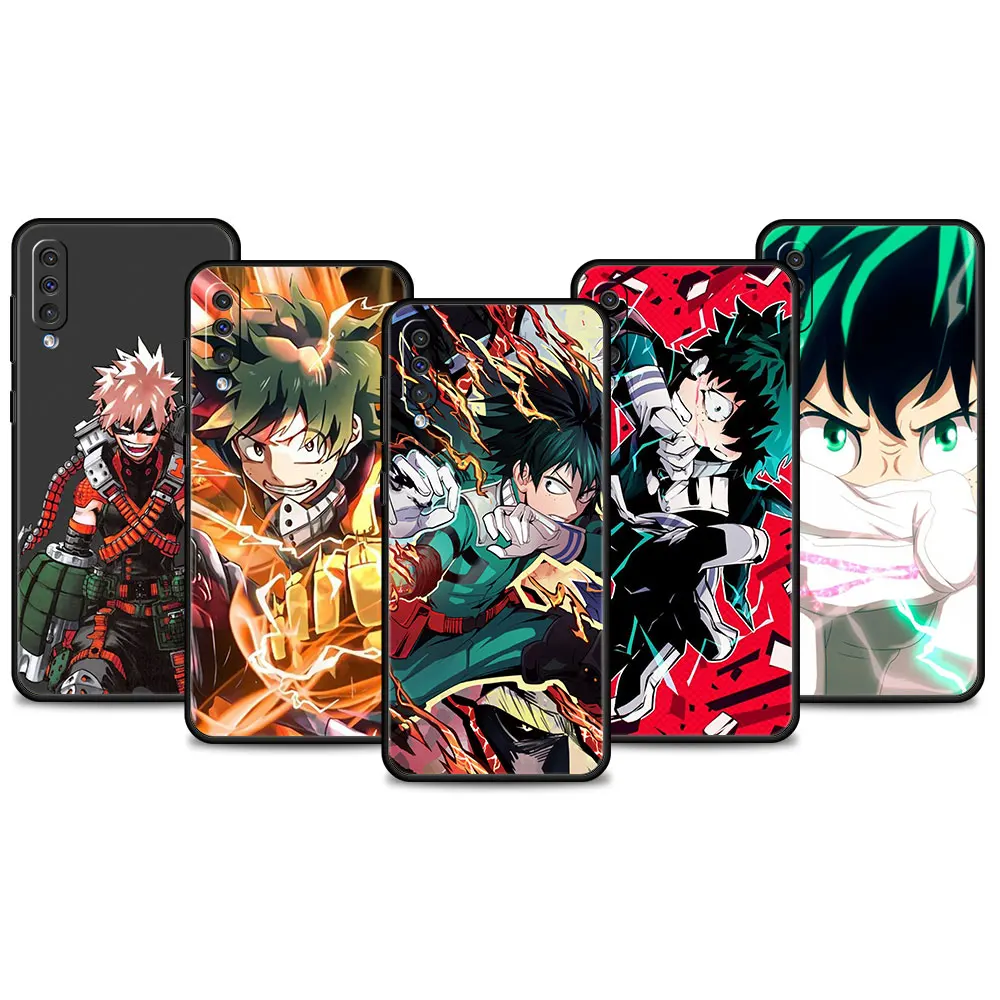 

Phone Coque Anime My Hero Academia For Samsung A40 Note 20 Ultra 10 A10 A30 A70 A20e A50 A20s A10s A91 M51 A03s Protection