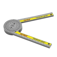woodworking aluminum miter protractor portable 360 degree saw finder gauge goniometer angle finder arm measuring ruler