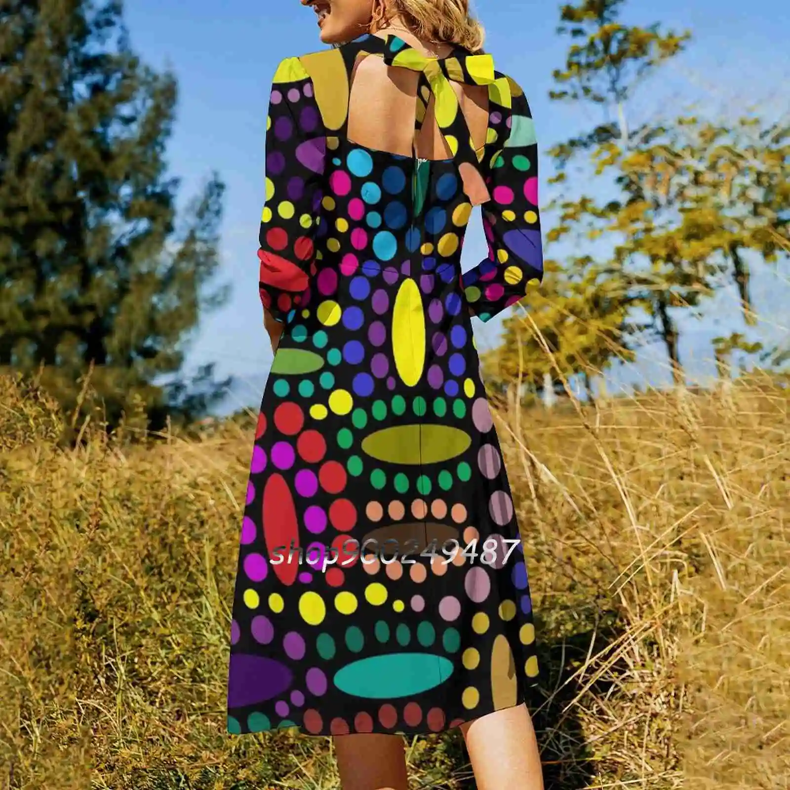 Эдиемагический Марди Гра! Женское облегающее платье с квадратным вырезом