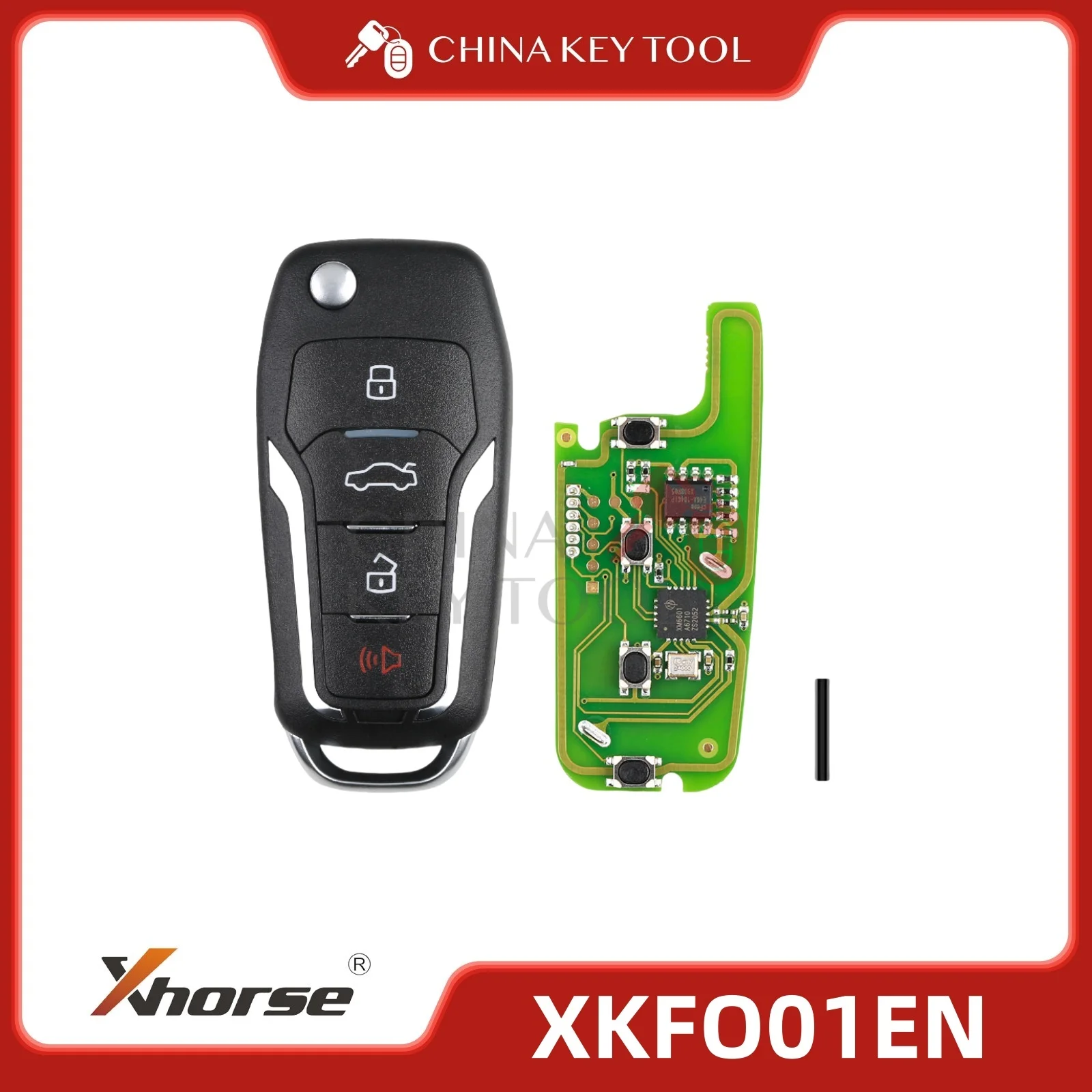 Проводной дистанционный ключ Xhorse 2-го поколения XKFO21EN XKFO22EN XKFO01EN