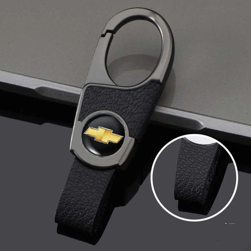 

Автомобильные брелоки с эмблемой, кожаный брелок-подвеска для Chevrolet AVEO CRUZE EQUINOx IMPALA LACETTI MALIBU SILVERADO SPARK